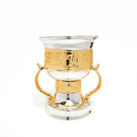 Haramain 50 Years Medium Silver/Gold Burner - Al Haramain Perfumes