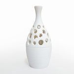 Modern Bottle Bukhoor Burner H7504 White - Orientica
