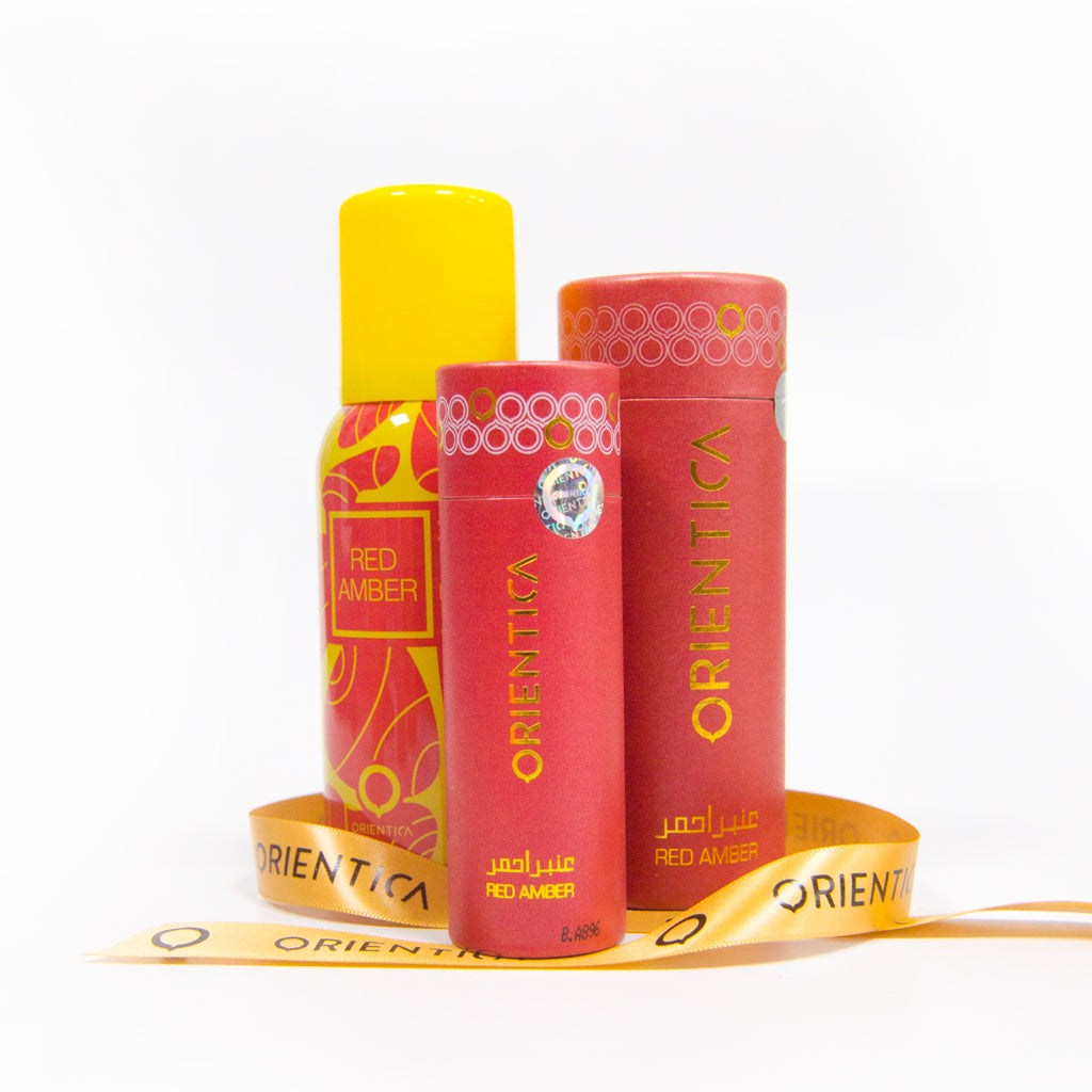 Red Amber Fragrance Gift Bundle