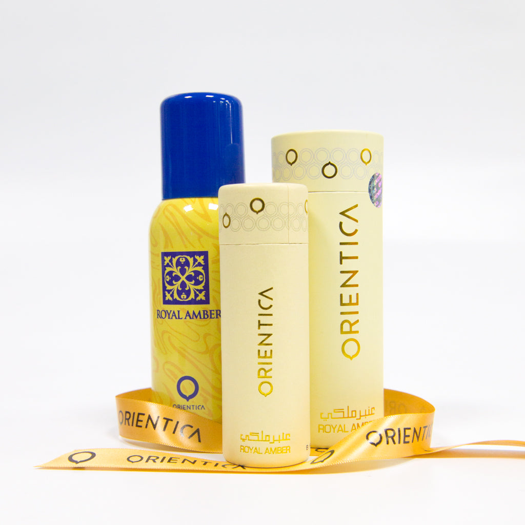 Royal Amber Fragrance Gift Bundle